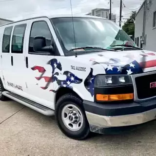 Commercial Air Services vans are ready to roll.